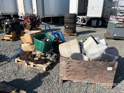 Pallets wof Oxbo Grape Harvester uMiscellaneous Parts