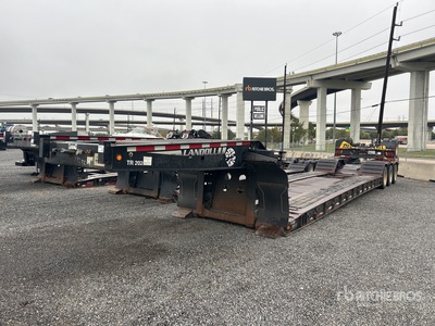 2015 Landoll Tri/A Single Drop Removable Gooseneck Góndola