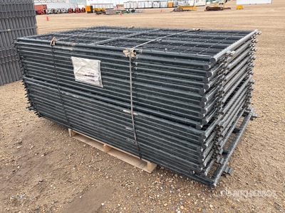 Quantity of (24) 2025 BYT MSPP07 6 ft 8 in x 4 ft 4 in Mesh Sheep Livestock Panel (Unused)