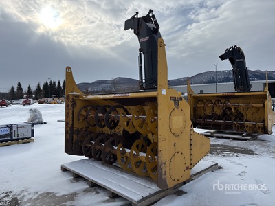 Beaulieu 2536/110P 9 ft Rear Mounted Hydraulic 3 Point Quitanieves de soplado - Fits Tractor