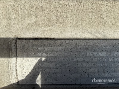 2007 Columbia Rimorchio cisterna con aspirazione