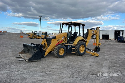 2023 Cat 420 4x4 を見 Backhoe Loader