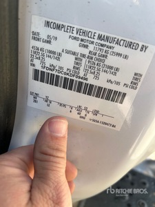 2019 Ford F-750 Van Truck