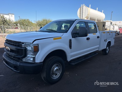 2021 Ford F-250 XL 4x4 Crew Cab Utiliteits vrachtwagen (Inoperable)