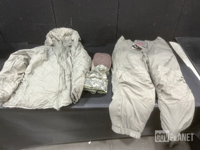 (10) Cold Weather Parkas, (13) Pairs of Cold Weather Trousers & Assorted Items