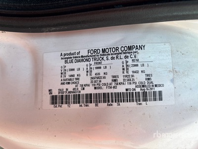 2011 Ford F-750 XL 4x2 Dump bed Flatbed Truck