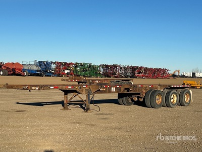 Raja Trailer & Equipment Tri/A Container Trailer