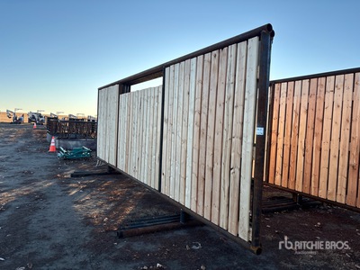 Quantity of (4) 24 ft x 8 ft 6 in Valla de viento (Unused)