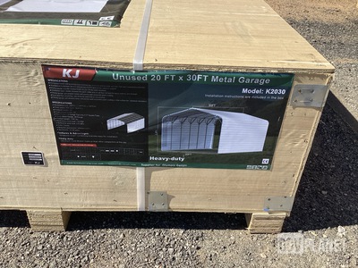 KJ K2030 Metal Garage - Unused