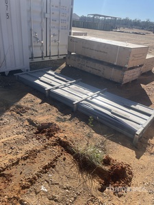 (100) Piece Lot of 10' Long Corrugated Steel Panels