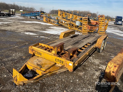 2012 Cam Superline 20 ft T/A Equipment Trailer