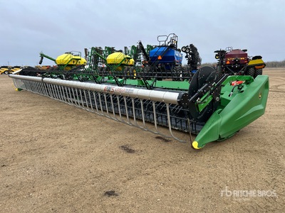 2022 John Deere HD50F 50 ft Hinged Draper Testata mietitrebbia