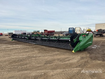 2022 John Deere HD50F 50 ft Flex Draper Cabezal de cosechadora trilladora