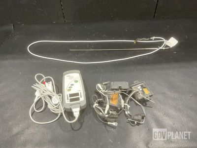 (6) Flow Control Thermostats, (1) Pulse Oximeter & Assorted Items