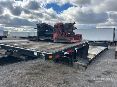 2005 Fontaine 353WDMR T/A Double Drop Removable Gooseneck Lowboy Trailer