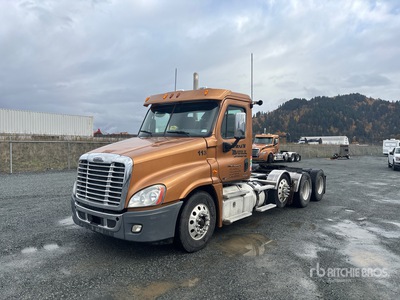 2011 Freightliner Cascadia 8x4 Tri/A Day Cab Truck Tractor