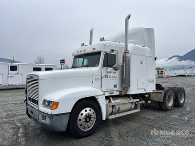 2000 Freightliner FLD 120 6x4 T/A Sleeper Truck Tractor (Inoperable)