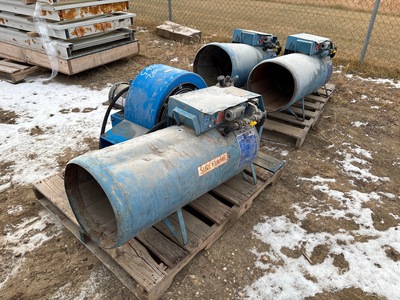 Quantity of (4) Sure Flame 400000 BTU Kachel