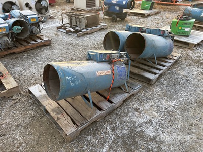 Quantity of (3) Sure Flame 400000 BTU Space Heater