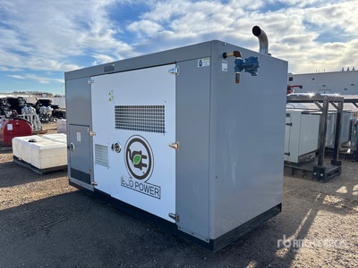 2018 Eco Power CIPR-105-Z 105 kW Skid-Mounted Stand-By Generator Set