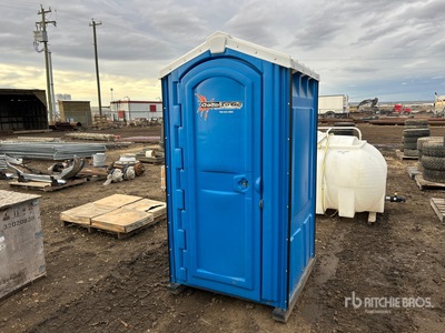 4 ft x 3 ft 7 in Portable Toilet