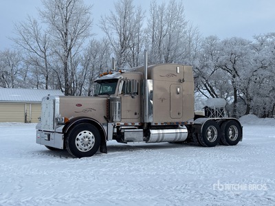 2003 Peterbilt 379 6x4 T/A Slaapcabine Trekker