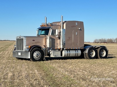 2003 Peterbilt 379 6x4 3- Achs Sattelzugmaschine mit Schlafkabine