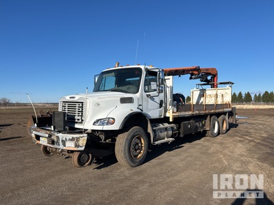 Palfinger PRL 260 on 2010 Freightliner M2 112 Business class M2 6x4 Grapple Truck