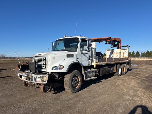 Palfinger PRL 260 Knuckle Boom on 2010 Freightliner M2 112 6x4 Grapple Truck