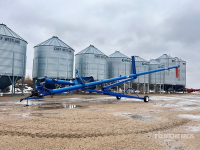 2012 Brandt 1370 13 in x 70 ft Swing Getreideschnecke