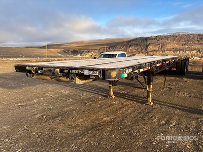 2013 Lode King 53 ft Tri/A Pritsche Anhänger