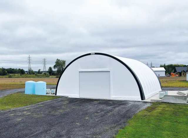 Norseman Structures QL550 29 ft H x 120 ft L x 55 ft W Structure (Unused)