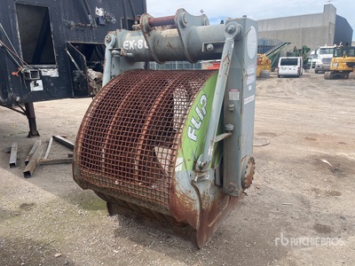 2008 FlipScreen EX80 1200 mm Q/C Godet de criblage de pelleteuse