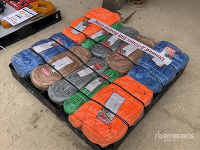 Quantity of (10) 2025 Mackman 2- 10 Ton Qty of Round Lifting Sling (Unused)