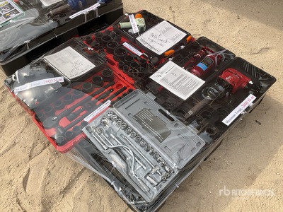 Quantity of (7) 2025 Socket Tet w/ Socket Adaptor Set (Unused)