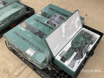 Quantity of (4) 2025 Hammer PH65A Electric Demolition Breaker (Unused)