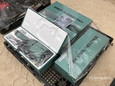Quantity of (4) 2025 Hammer PH65A Electric Demolition Breaker (Unused)