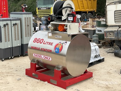 2025 Yuni D860DC 860 L Portable Steel Diesel Tank (Unused)