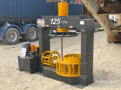 2025 SUN TPM125 125 Ton Solid Tyre Press Machine ハンドツール (Unused)