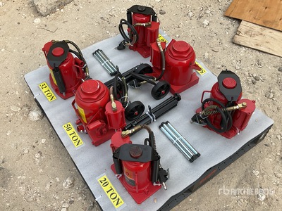 Quantity of (6) Bottle Jack ورش و مخازن متنوعة (Unused)