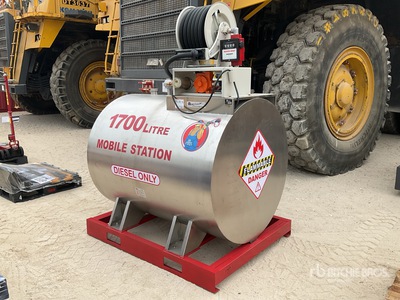 2025 Yuni D1700DC 1700 L Portable Steel Diesel Tank (Unused)