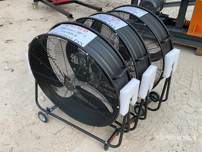 Quantity of (3) Industrial Wentylator (Unused)