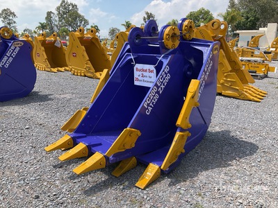 Quantity of (2) 2025 Paw EB200 Digging Lote de Cucharones para Excavadora (Sin Usar) / Excavator Bucket - Fits 20 ton Excavators (Unused)