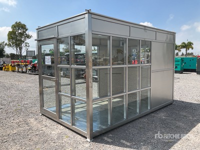 2025 Shin Kobe SPG2238G 12 ft 6 in x 7 ft 3 in Oficina sobre Patines (Sin Usar) / Mobile Office (Unused)