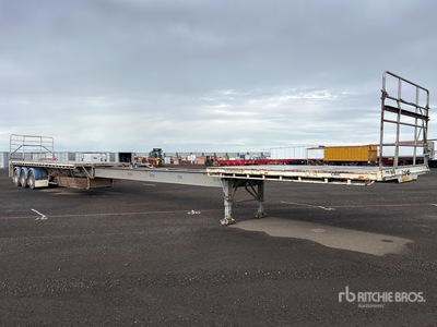 2013 CIMC Tri/A 13.6 m - 21.5 m Extendable Remolque caja abierta