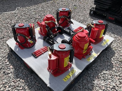 2025 Lote de Gatos Hidraulicos de Botella (Sin Usar) / Air Bottle Jack Jack