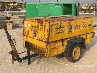 1996 Atlas Copco XAS 90 Mobile Air Compressor