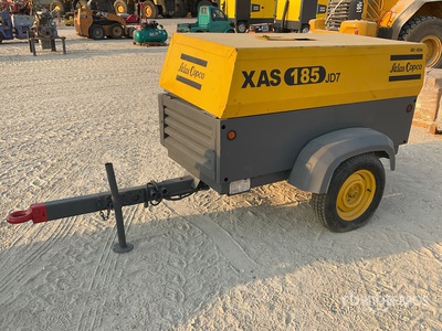 2012 Atlas Copco XAS185JD7 Mobile Air Compressor