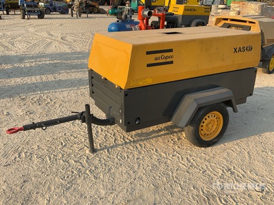 2009 Atlas Copco XAS97 Mobile Air Compressor
