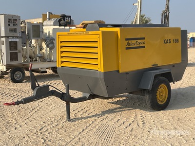 2011 Atlas Copco XTS186DD Mobile Compresor de aire